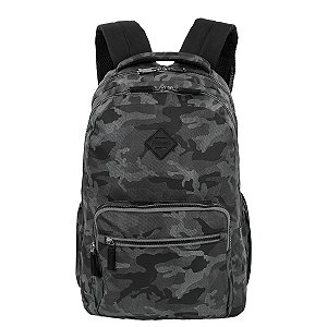 Mochila Sestini 2 Compartimentos College 3 Camuflado Cinza