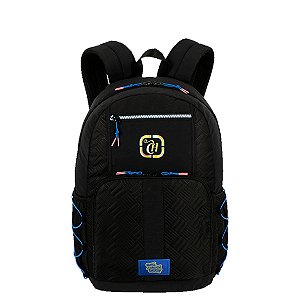 Mochila Sestini Grande Capricho Vibes Preto