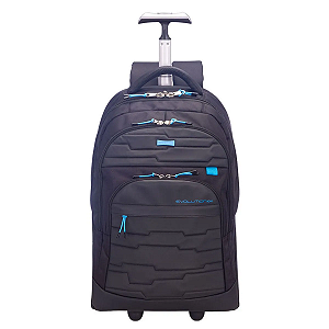 Mochila Sestini Mega Rodas Evolution Dark Division Preto