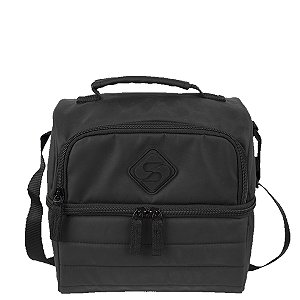 Lancheira Sestini Bau 2 Comp Lunch Hydroblock Unissex Preto
