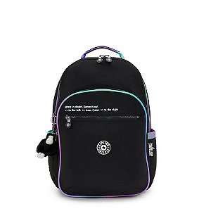 Mochila Kipling Seoul Just Dance Black Feminino Preto