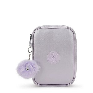 Estojo Kipling 100 Pens Lilac M Met BTS Feminino Lilas