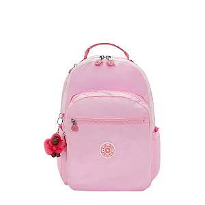 Mochila Kipling Seoul Galaxy Pink C Feminino Rosa