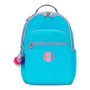 Mochila Kipling Seoul Galaxy Turq FC Azul