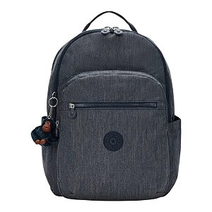 Mochila Kipling Seoul College Marine Navy Azul