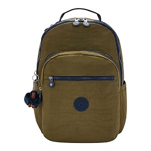 Mochila Kipling Seoul Treasure Green Unissex Verde