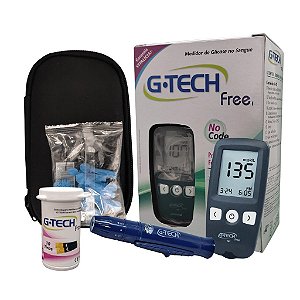 KIT MEDIDOR DE GLICOSE FREE 1