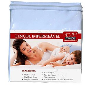 LENÇOL F.A IMPERMEAVEL 198X158X36 QUEEN