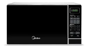 Micro-ondas Midea 20l Branco E Preto  Mras22