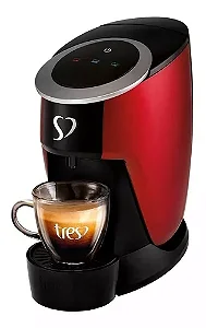 Tres Corações Touch Cafetera automática Vermelha 220v-127V