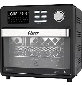 Forno e fryer 15l Oster multifunções 10 em 1 OFOR160-127