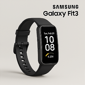 Samsung Smartwatch Galaxy Fit3 Grafite