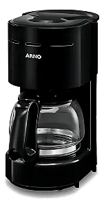 Cafeteira Arno CAFP semi automática preta de filtro 127