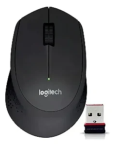 Mouse sem fio Logitech M280 preto