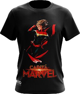 Camiseta - Capitã Marvel - Geek 4 Geek - Loja da Camiseta - Camisetas  Personalizadas