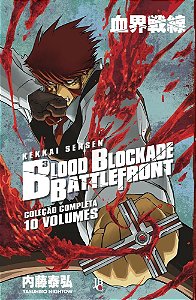 Livro - Box Blood Blockade Battlefront - Vol. 1 a 10 - Nightow