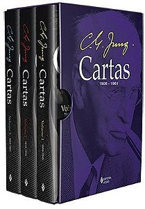 Livro Cartas de C. G. Jung   Caixa 3 Volumes - Jung - Vozes