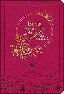Livro Biblia de Estudos da Mulher (rosa) - Pao Diario