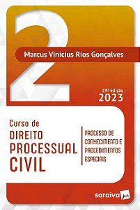 Livro Curso de Direito Processual Civil: Vol. 2  Gonçalves