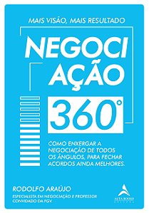 Livro Negociação 360 - Araujo, Rodolfo