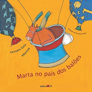Livro Marta no País dos Balões - Zullo - Editora 34