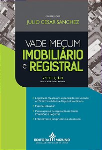 Livro Vade Mecum Imobiliário e Registral - Sanchez - Jh Mizuno