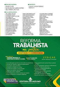Livro Reforma Trabalhista Na Prática - Calcini, - Mizuno