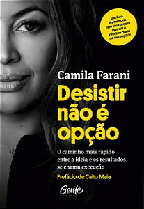Livro Desistir Não é Opção - Farani