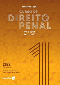 Livro Curso de Direito Penal: Vol. 1 - Capez