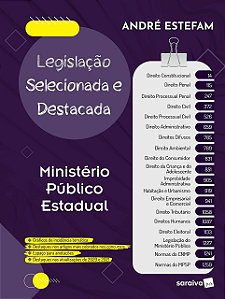 Livro Legislacao Selecionada e Destacada - Estefam