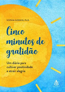 Livro Cinco Minutos de Gratidão