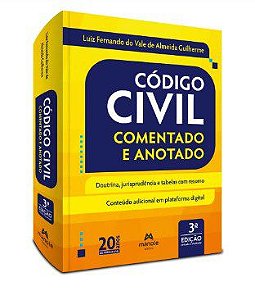 Livro Codigo Civil Comentado e Anotado - Guilherme