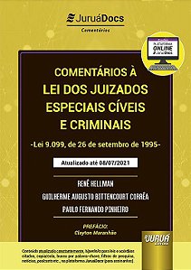 Livro Comentários a Lei dos Juizados Especiais Cíveis e Criminais - Rene Hellman - Juruá