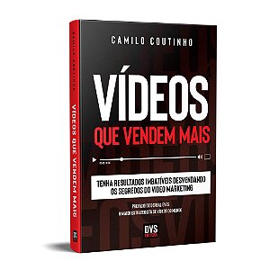 Livro Vídeos Que Vendem Mais - Coutinho - Dvs