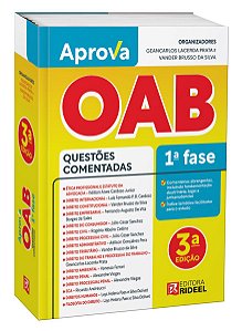 Livro Aprova Oab 1 Fase Questoes Comentadas - Prata/silva
