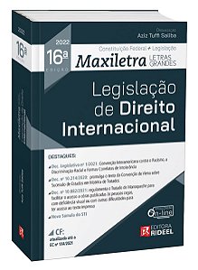 Livro Legislacao de Direito Internacional - Saliba