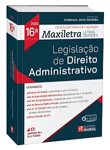 Livro Legislacao de Direito Administrativo - Abrahao
