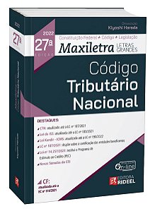 Livro Codigo Tributario Nacional - Harada