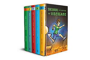 Livro Box Socorro Cai Dentro do Videogame - Dustin - Milk Shakespeare