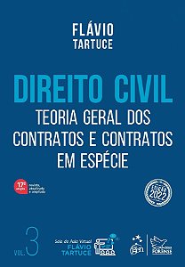 Livro Direito Civil Teoria Geral dos Contratos e Contratos em Espécie Vol 3