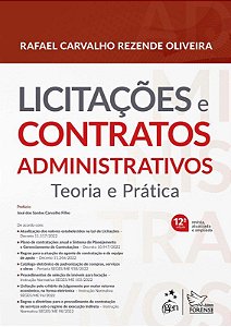 Livro Licitações e Contratos Administrativos: Teoria e Prática - Oliveira - Forense