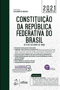 Livro Constituicao da Republica Federativa do Brasil - de 5 de Outubro de 1988 - Moraes
