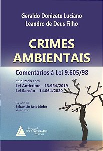 Livro Crimes Ambientais Comentários à Lei 9.605/98 - Luciano - Livraria do Advogado