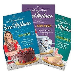 Livro Coleção os Bolos Maravilhosos de Beca Milano - Alaúde