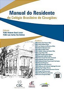 Livro Manual do Residente do Colégio Brasileiro de Cirurgiões CBC