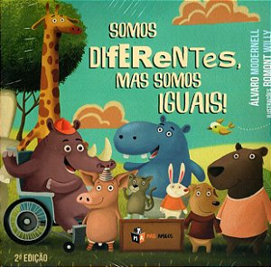 Livro Somos Diferentes, mas Somos Iguais - Modernell - Mais Ativos