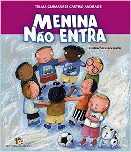 Livro Menina Nao entra - Andrade