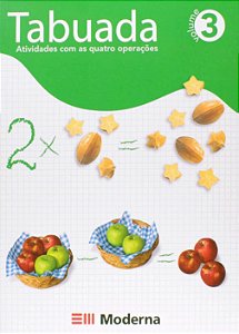 Livro Tabuada 3 - Atividades com as Quatro Operações - Editora Moderna
