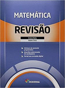 Livro Caderno de Revisão - Matemática - Volume Único - Moderna