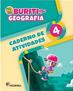 Livro Buriti Plus Geografia: 4  Ano - Caderno de Atividades - Moderna